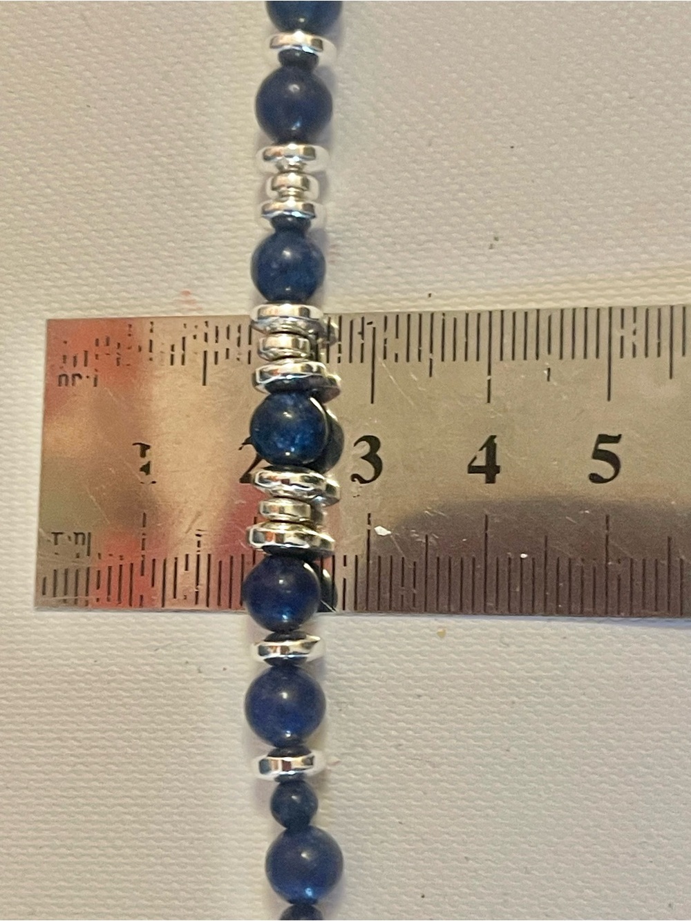 Lot Of 2 Southwest Lapis Lazuli
Hematite beaded necklace Bracelet Sz
19" - Picture 11 of 12